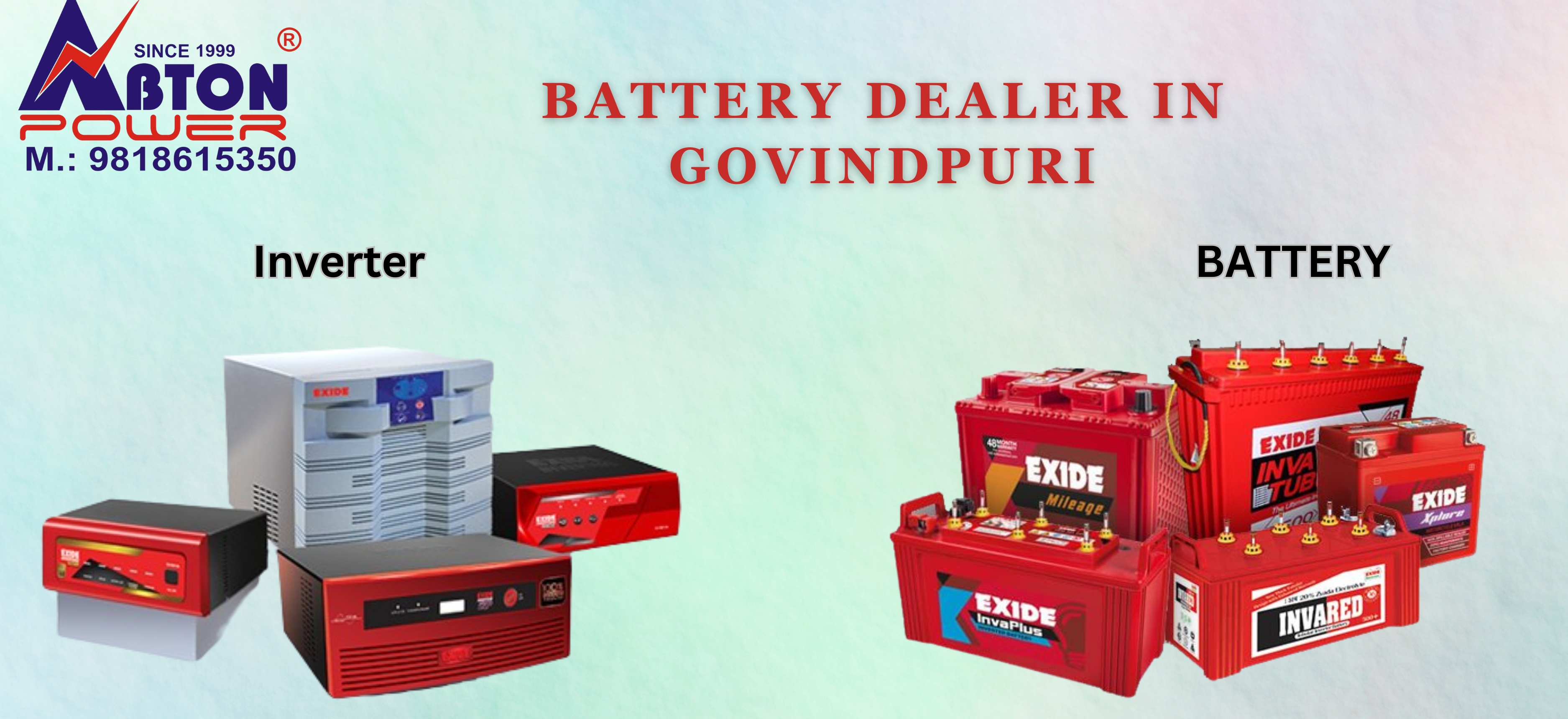 Best Battery Dealer In Govindpuri